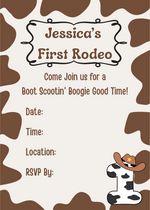 First Rodeo First Birthday