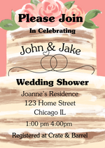 Wedding Shower Celebration Invite