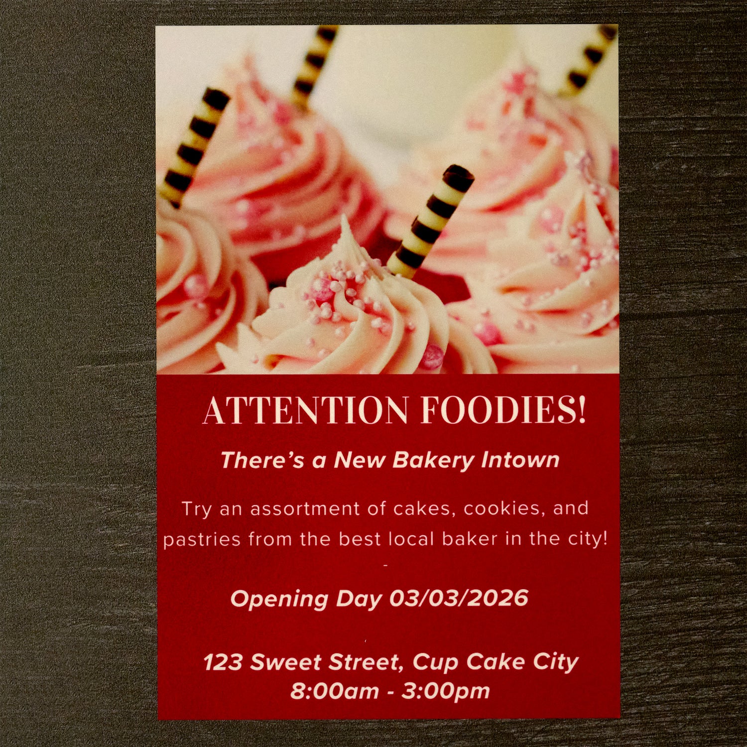 Upload Your Own Design Double-sided